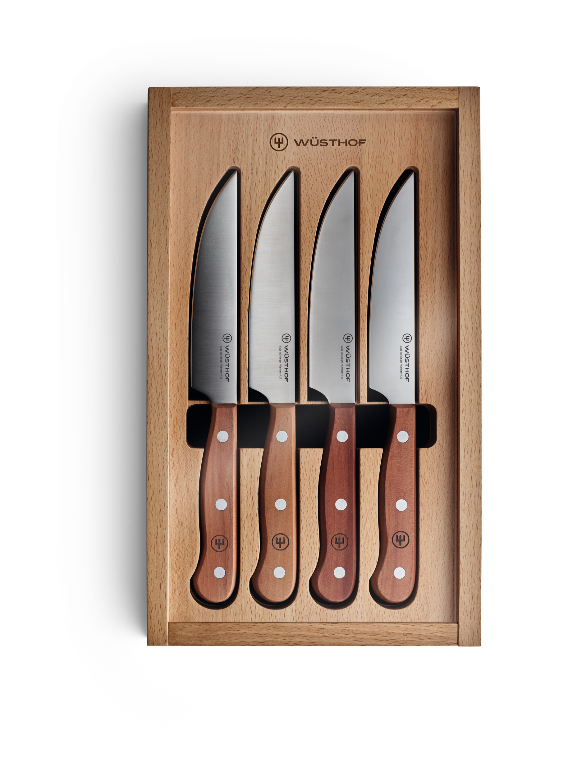 Plum Wood 4-piece Steak Knife Set - WÜSTHOF - Official Online Store