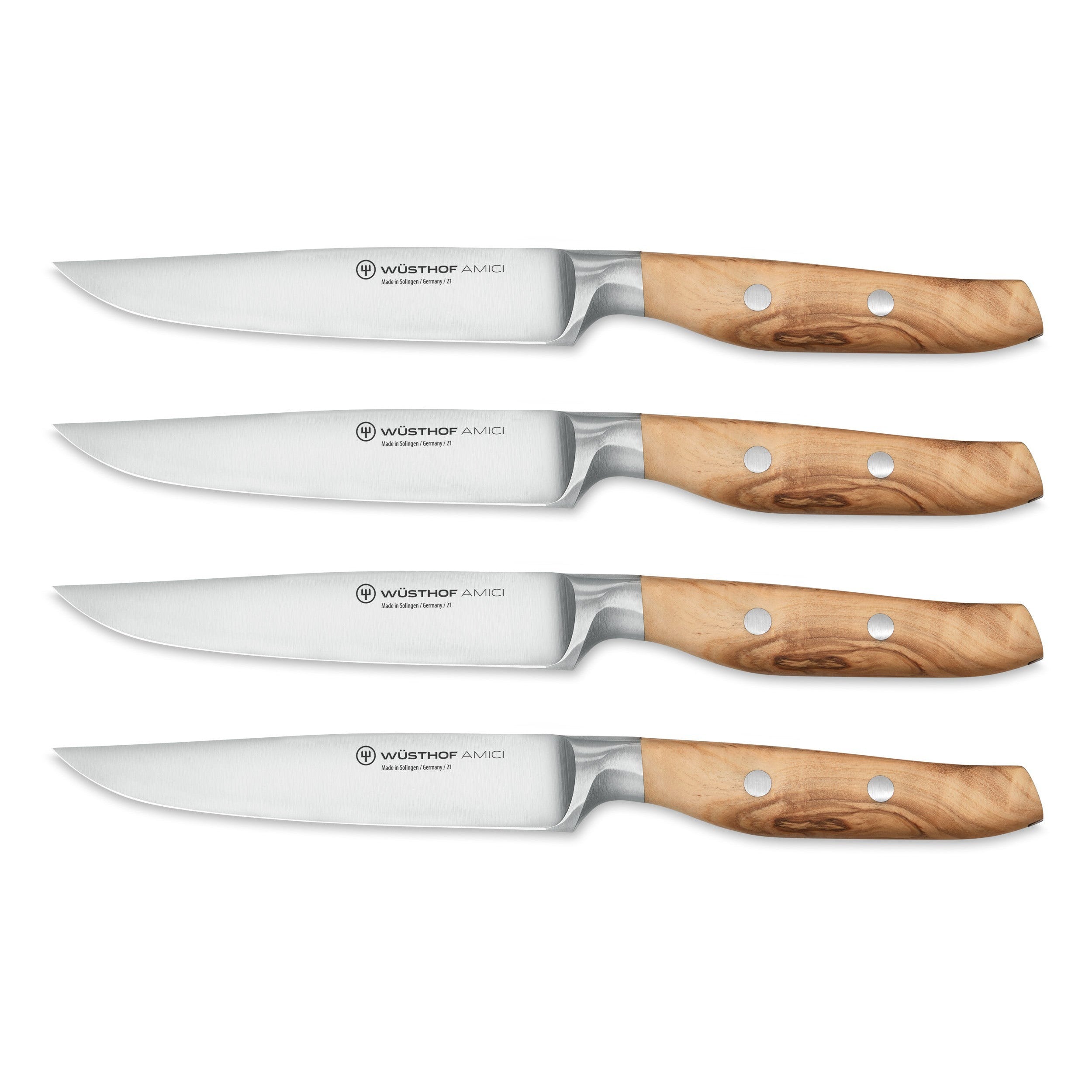 Amici Steak Knife Set 12 cm  4 1/2 inch - WÜSTHOF - Official