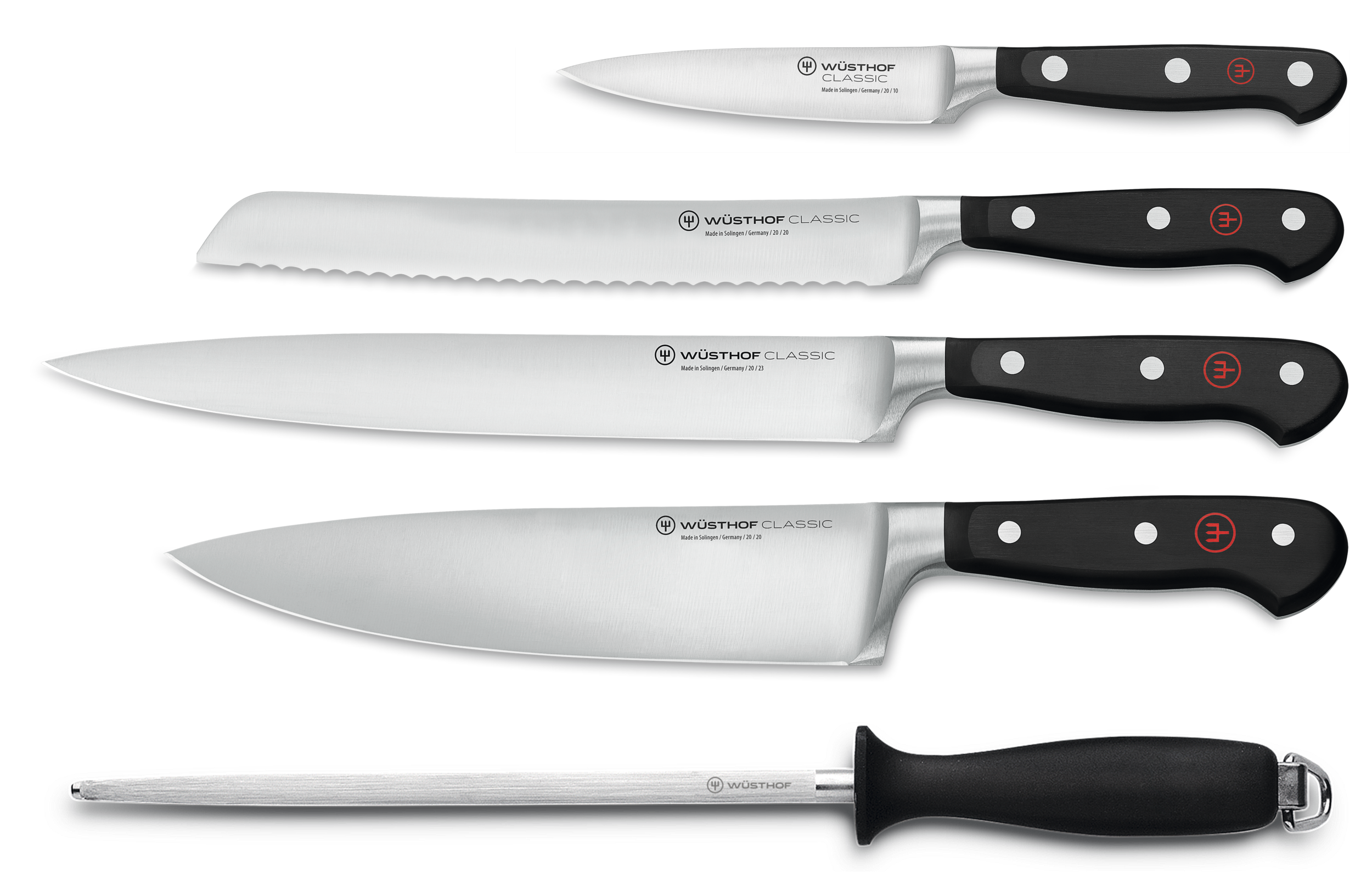 Wusthof Classic - 6 Pc. Steak Knife Knife Set with Custom Engraving