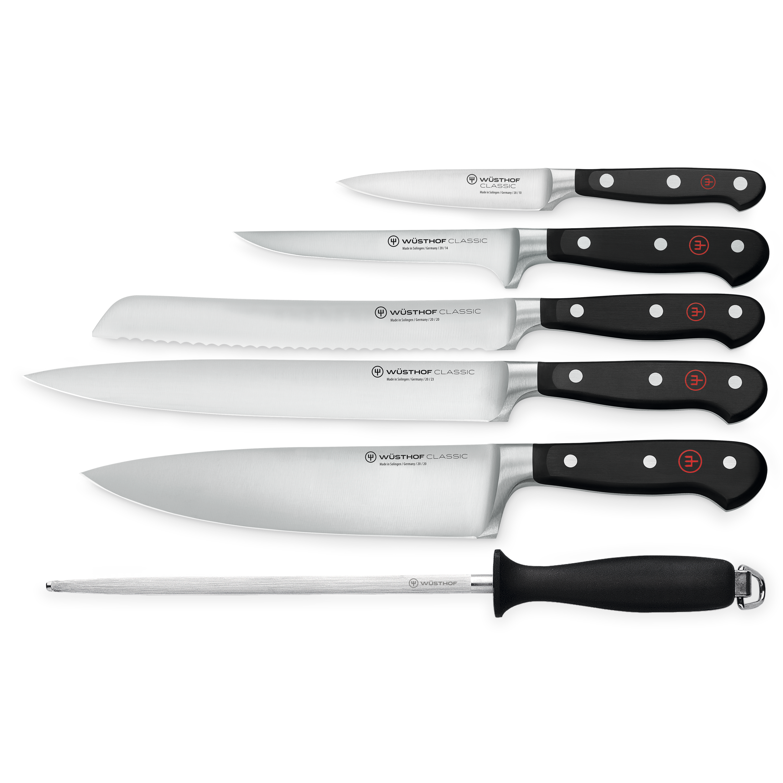 Classic 6-piece Chef's Knife Set - WÜSTHOF - Official Online Store