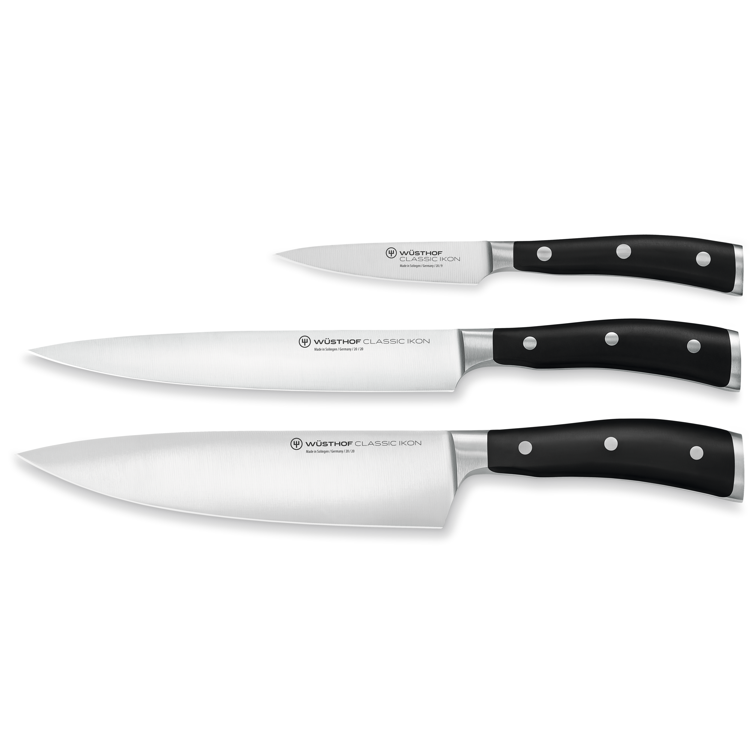 WSTHOF Classic 3-Piece Chef's Knife Set 