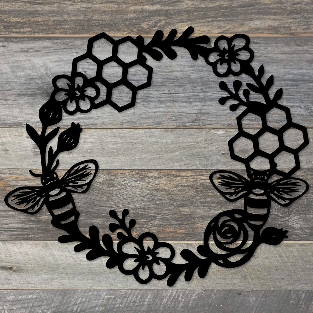 Metal Bee Decor Wreath Attachment – MilandDil Designs