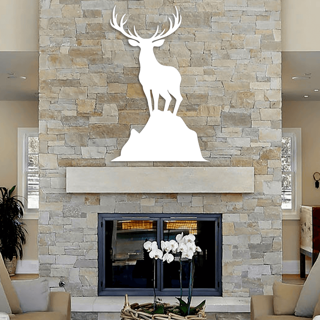 Wilderness Decor Deer Wall Art Metal Art And Home Decor Usa Made Kands Design Elements 5017