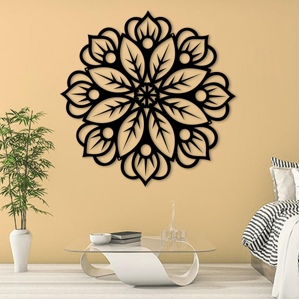 Mandala Decor, Metal Wall Art & Home Decor, Made In The USA