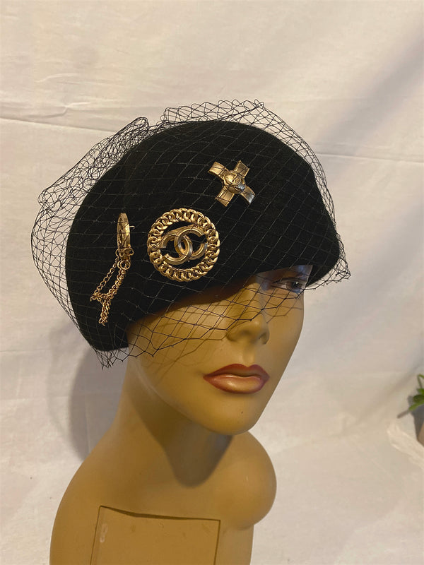 chanel captain hat