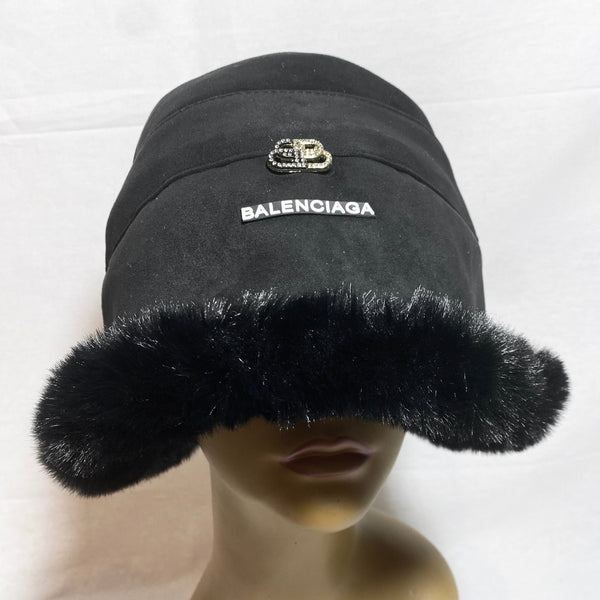 balenciaga bucket hat black