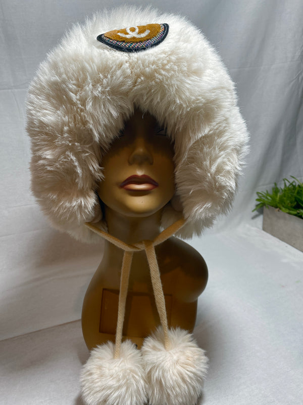 chanel fur hat