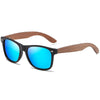 GM Brand Walnut Wooden Polarized Men's Sunglasses Square Frame Sun glasses Women Sun glasses Male Oculos de sol Masculino S7061h - www.rovinas.com