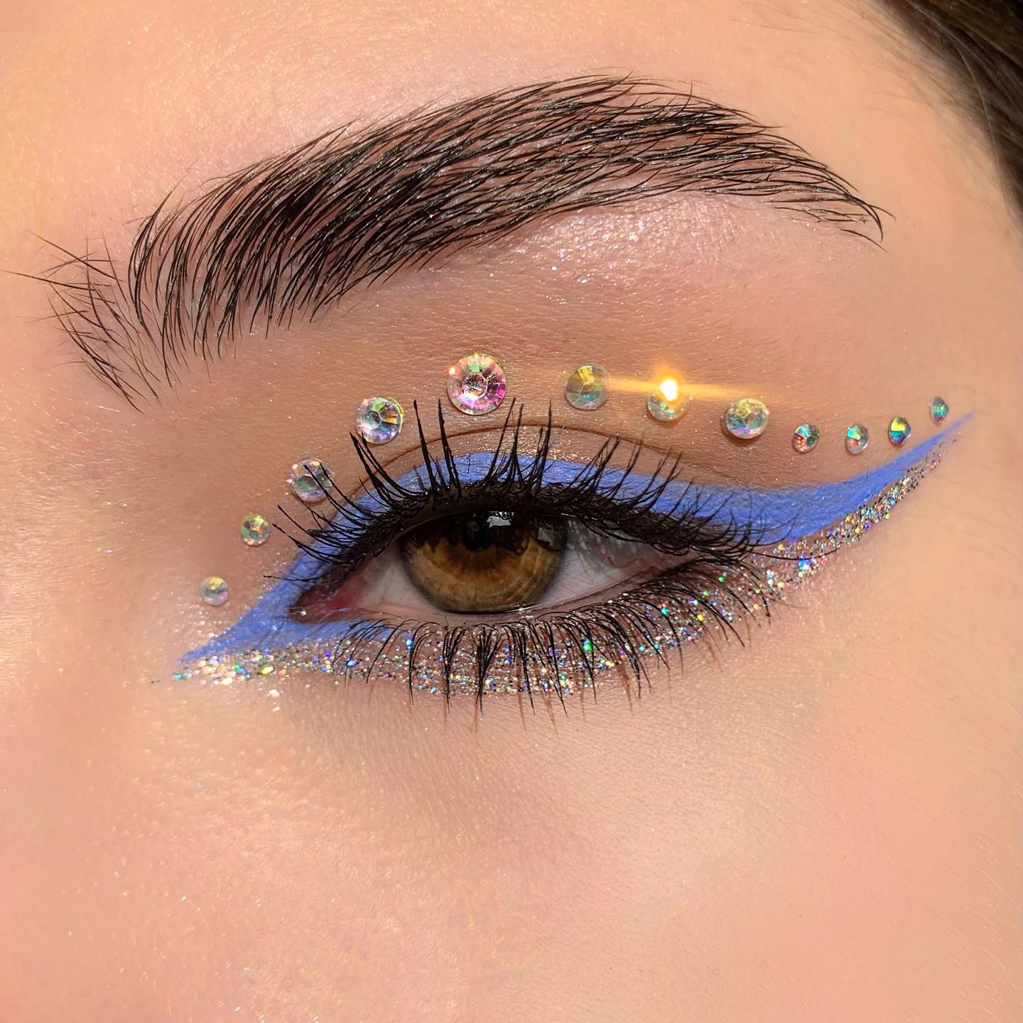 Glitter Makeup That's Easy to Take Off