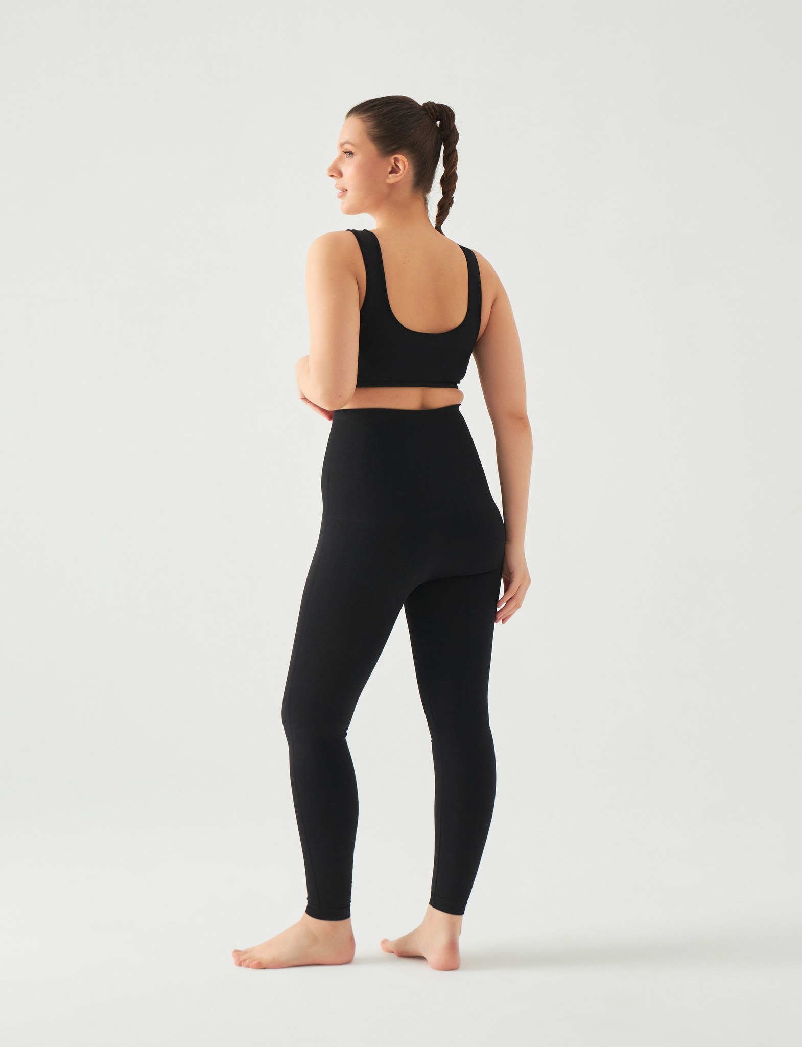 Extra Strong Compression Apple Shape High Waisted Tummy Control