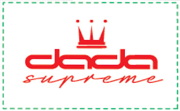 Dada Supreme Basic Logo Zip Hoodie Black