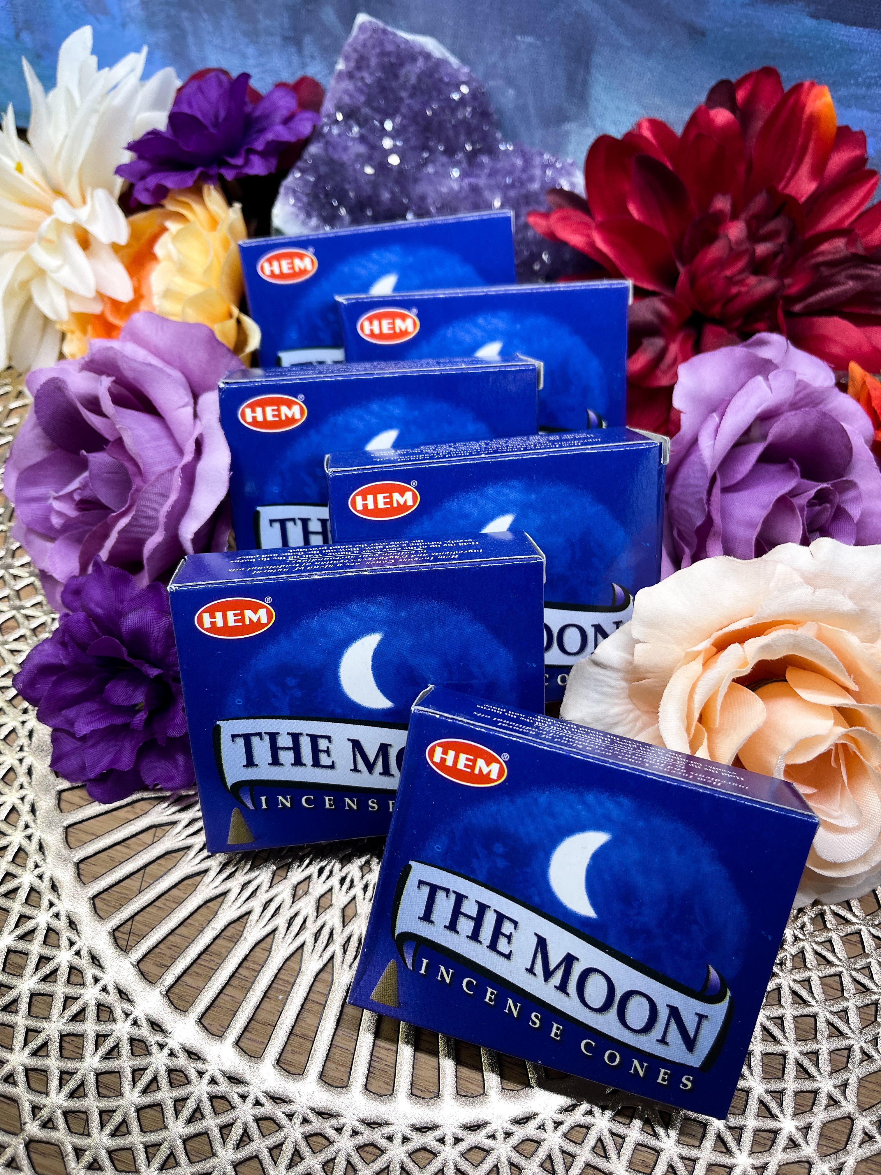 The Moon Incense Cones
