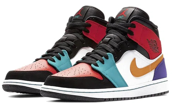 jordan 1 mids colorful