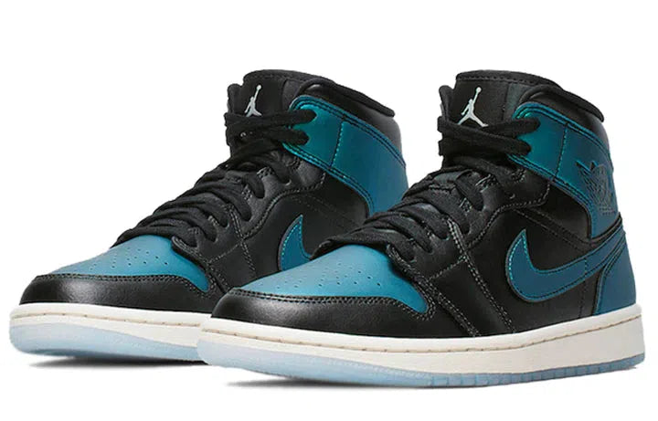 Air Jordan 1 Mid Iridescent Black (W 