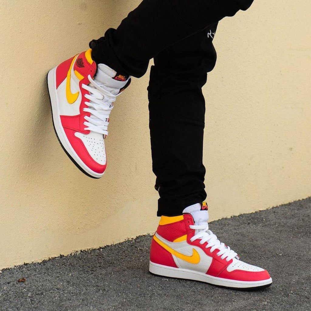 jordan 1 fusion red outfit