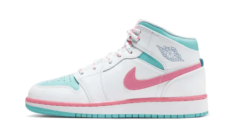 jordan 1 pink green