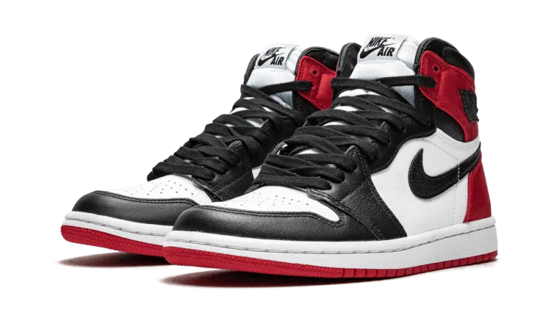 black satin toe air jordan 1