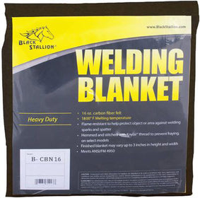 Jackson Safety 36158 Black Carbonized Fabric 16 oz Welding Carbon Fiber Felt