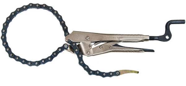 Strong Hand Locking Chain Pliers, 48 inch
