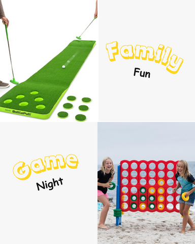 Alquiler de juegos, mini golf, conect four,conect 4