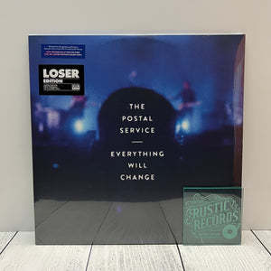 The Postal Service - Everything Will Change (Loser Edition 1 Lavender/1 Blue Vinyl) - Rustic Records - Postal Service Vinyl