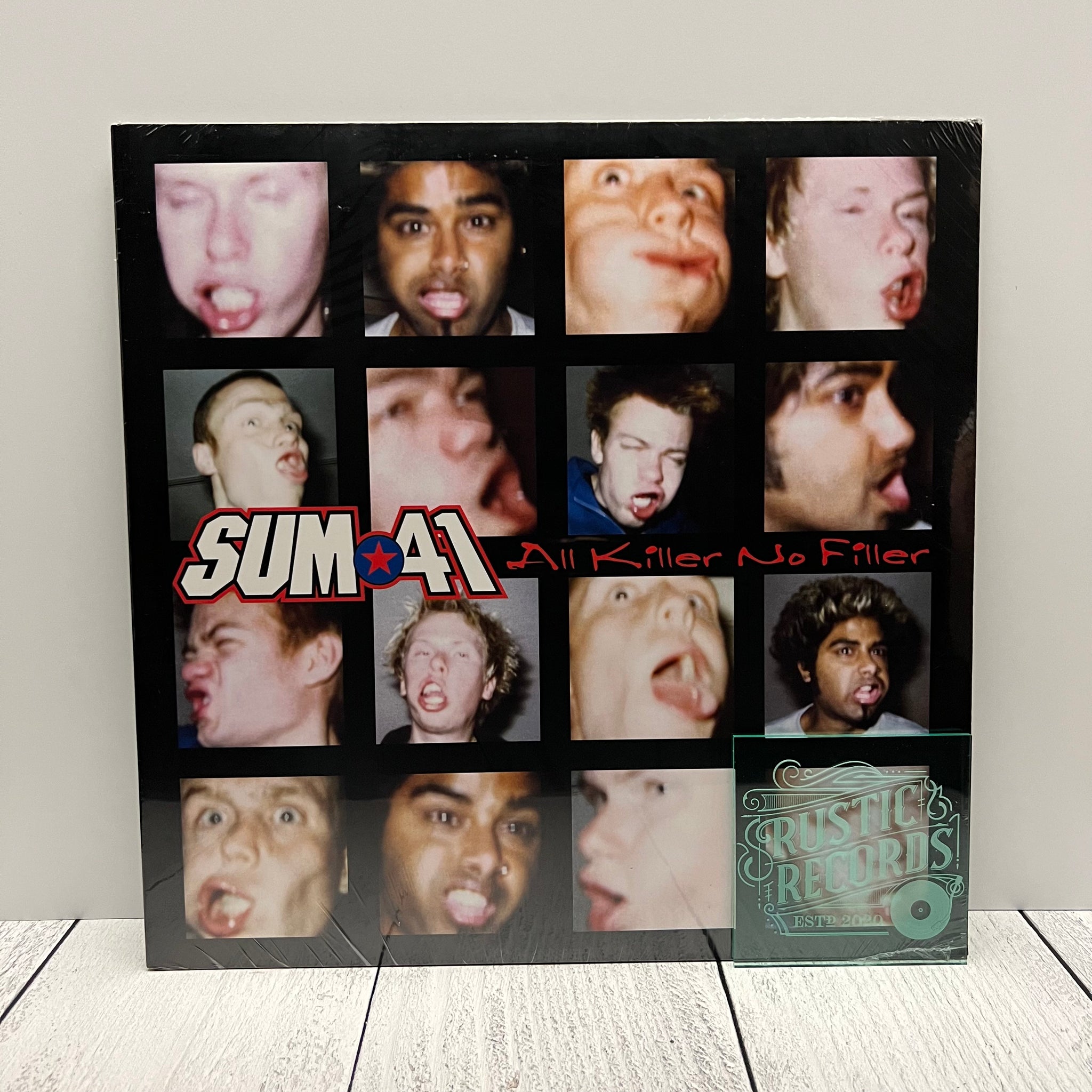 SUM41 名盤 1st レコード All killer No filler - 洋楽