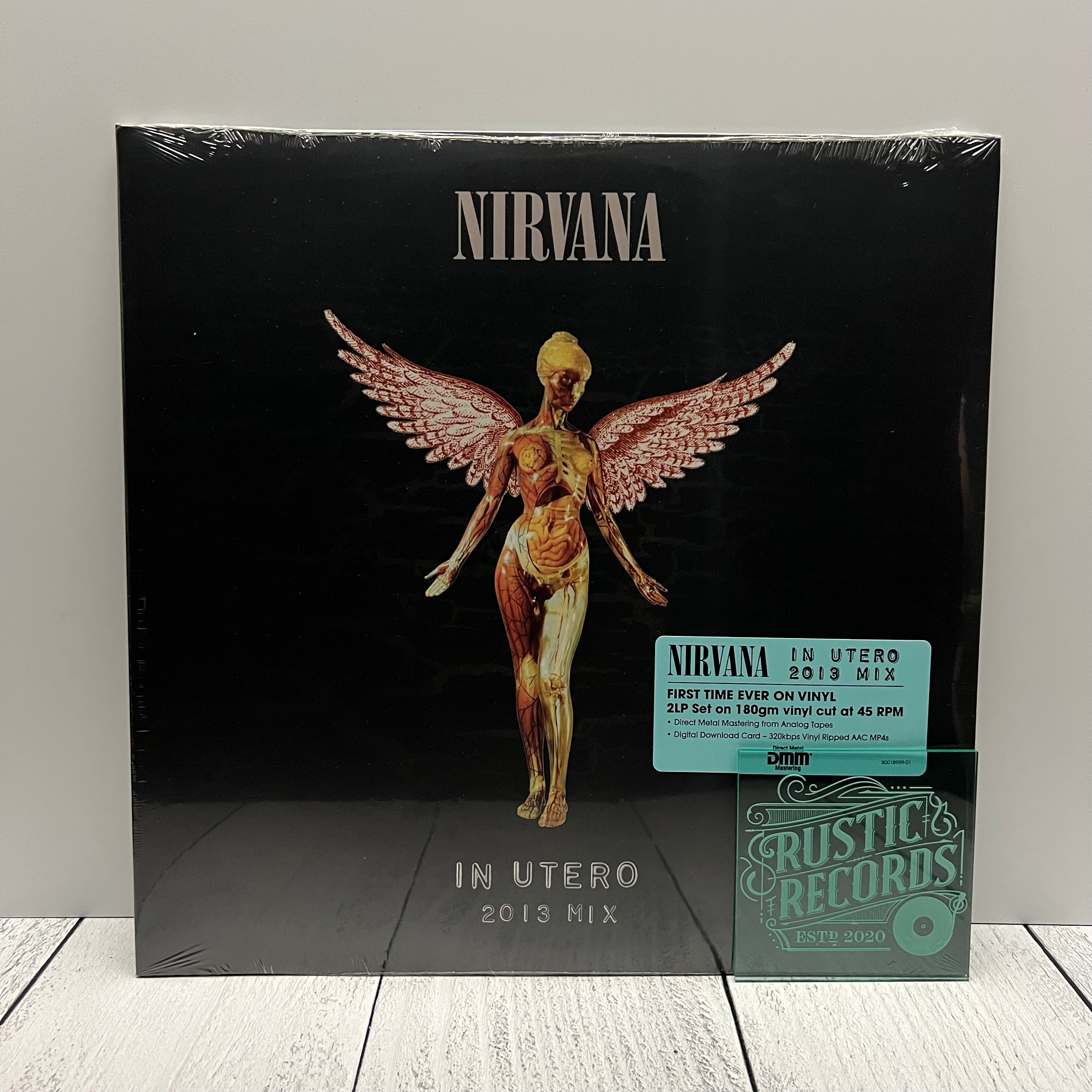 nirvana IN UTERO 2013 MIX 45RPM 180G 2LP-eastgate.mk