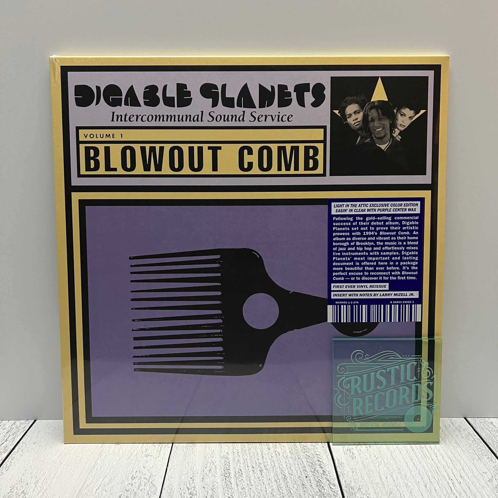 Digable Planets - Blowout Comb (Easin' In Clear With Purple Cent – Rustic Records