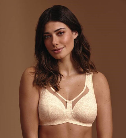 Nº1 SELLING non-wired bra with wide comfort straps CLARA ART SMART ROSE CORSETERÍA SINGUERLIN