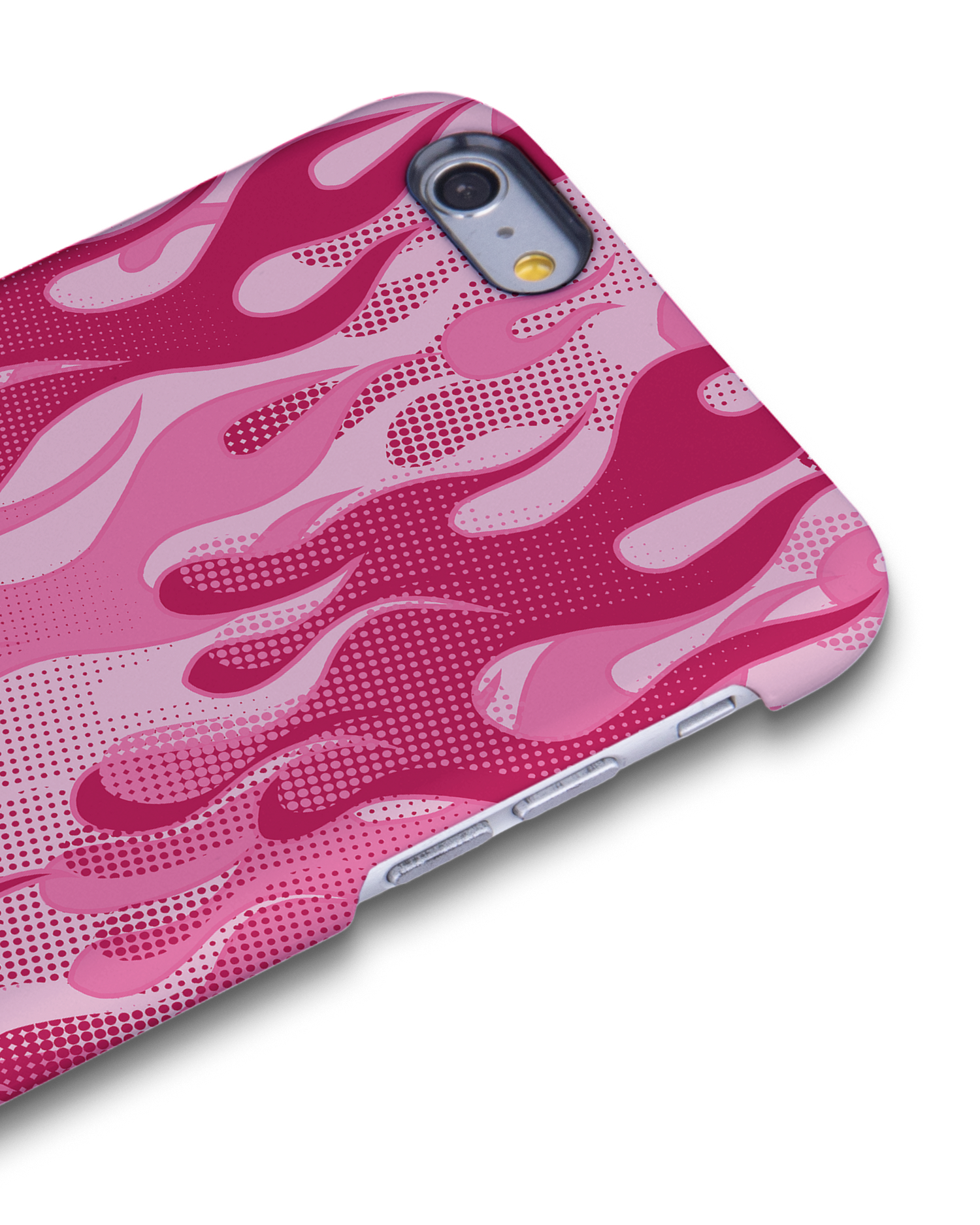 Plus/6s Plus Hard Shell Case Pink Flames |
