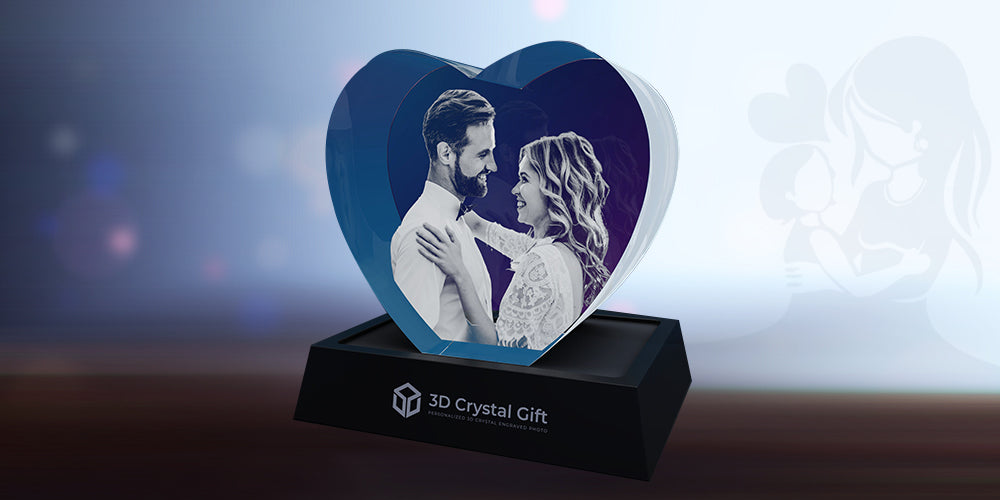 3D Crystal Heart