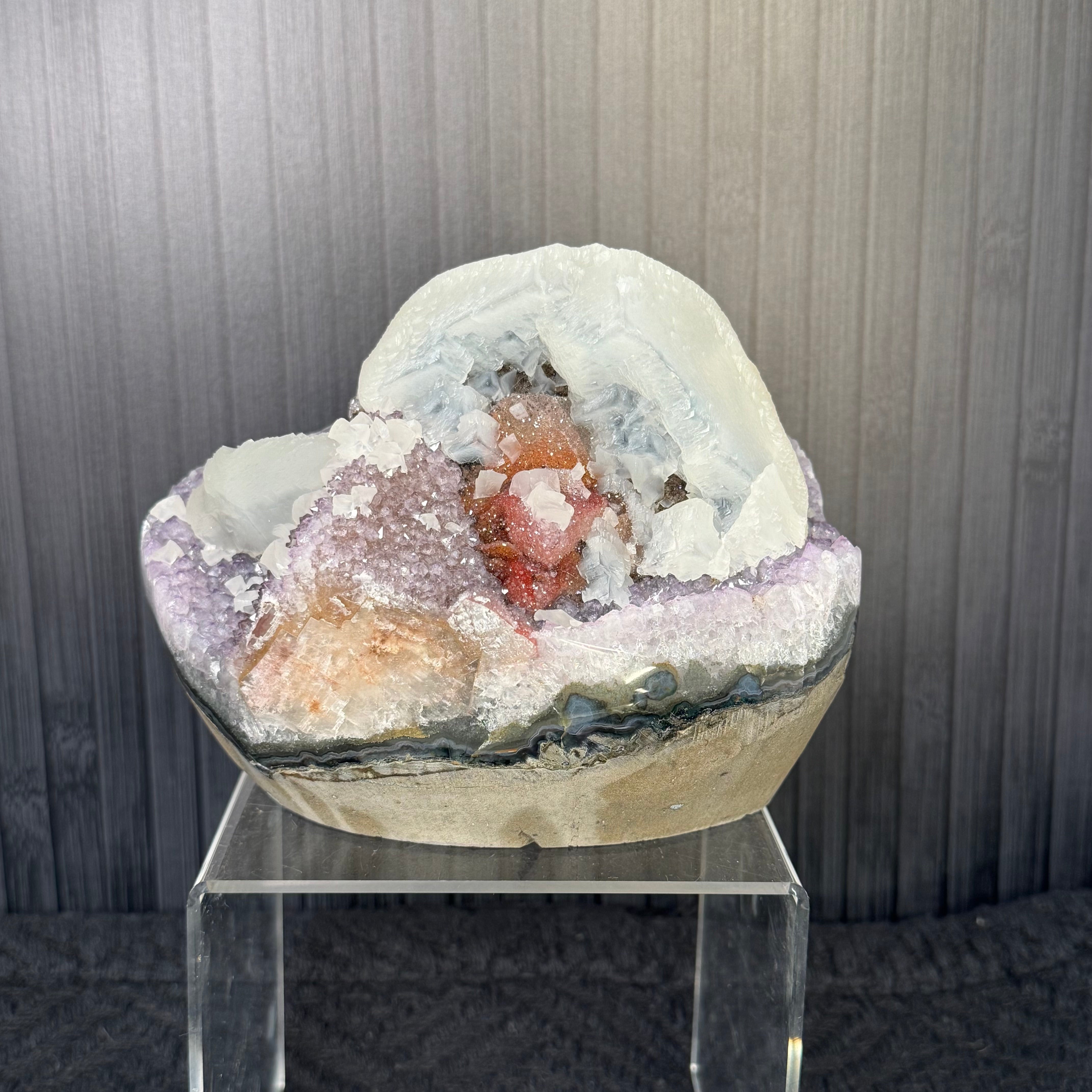 Amethyst & Calcite