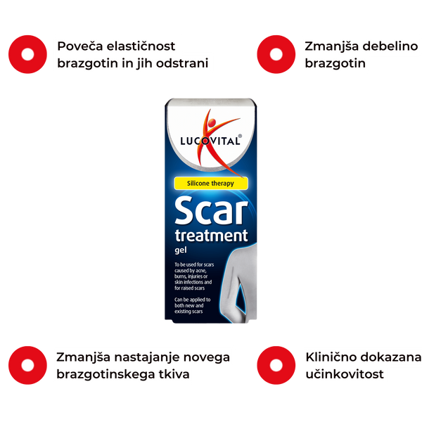 Lucovital® - Gel za zdravljenje brazgotin 19 g