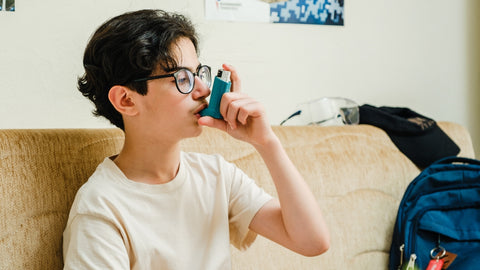 znaki astme pri otroku