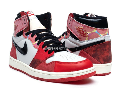 Jordan Brand will be releasing a special iteration of the Air Jordan 1 High OG inspired by the upcoming Spider-Man: Across the Spider-Verse film.