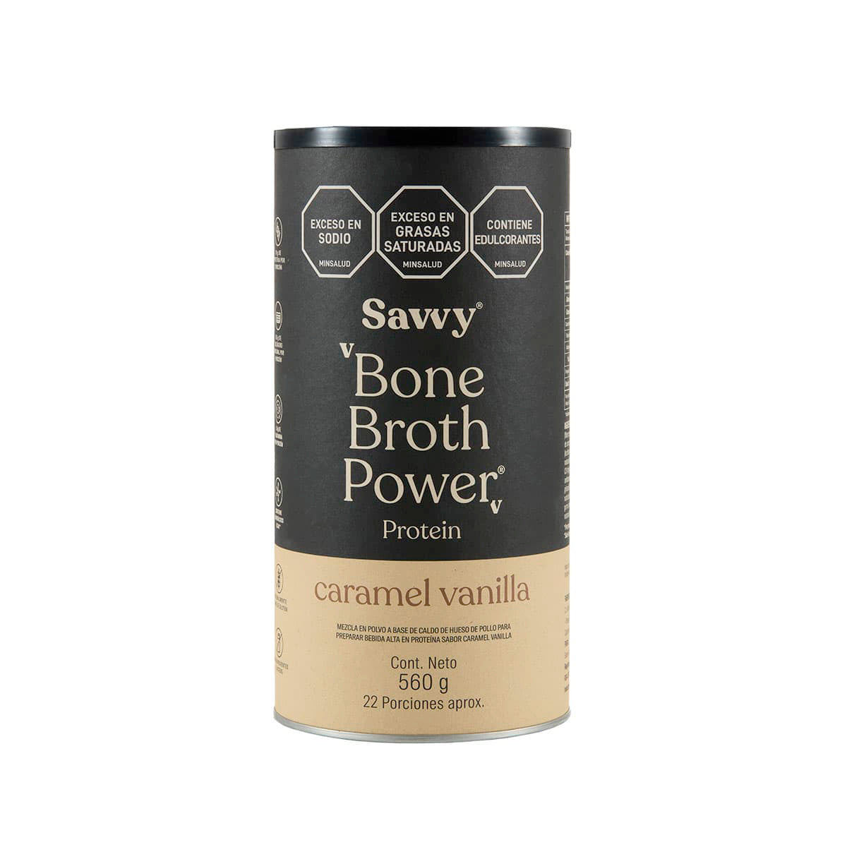 Proteína | Bone Broth Power® caramel vanilla 560g - Savvy Colombia product image