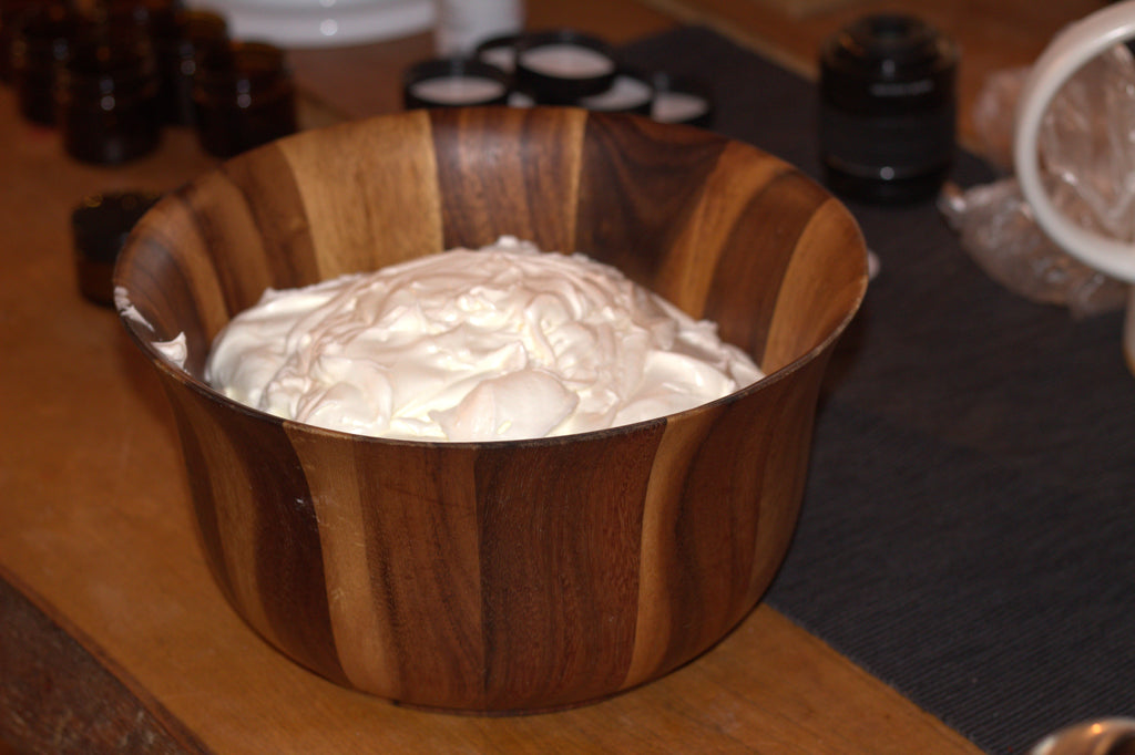 Whipped Tallow Balm in a bowl