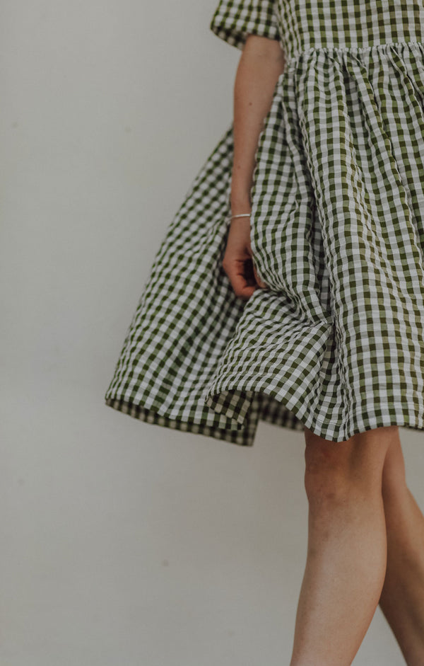 Frida Gingham Dress