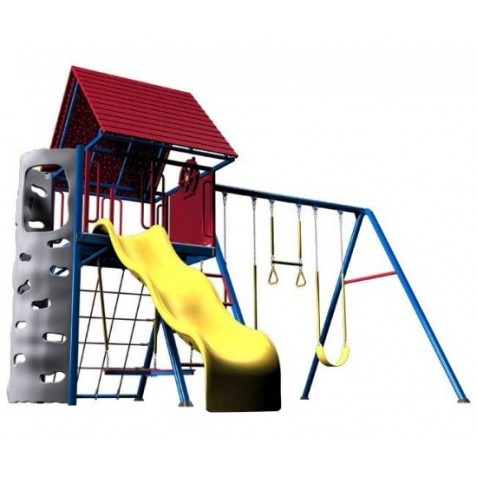 climbing pyramid swing set