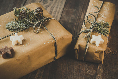 Eco friendly gift wrapping