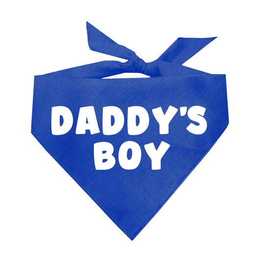 Daddy's Fishing Buddy Triangle Dog Bandana – Tees And Tails