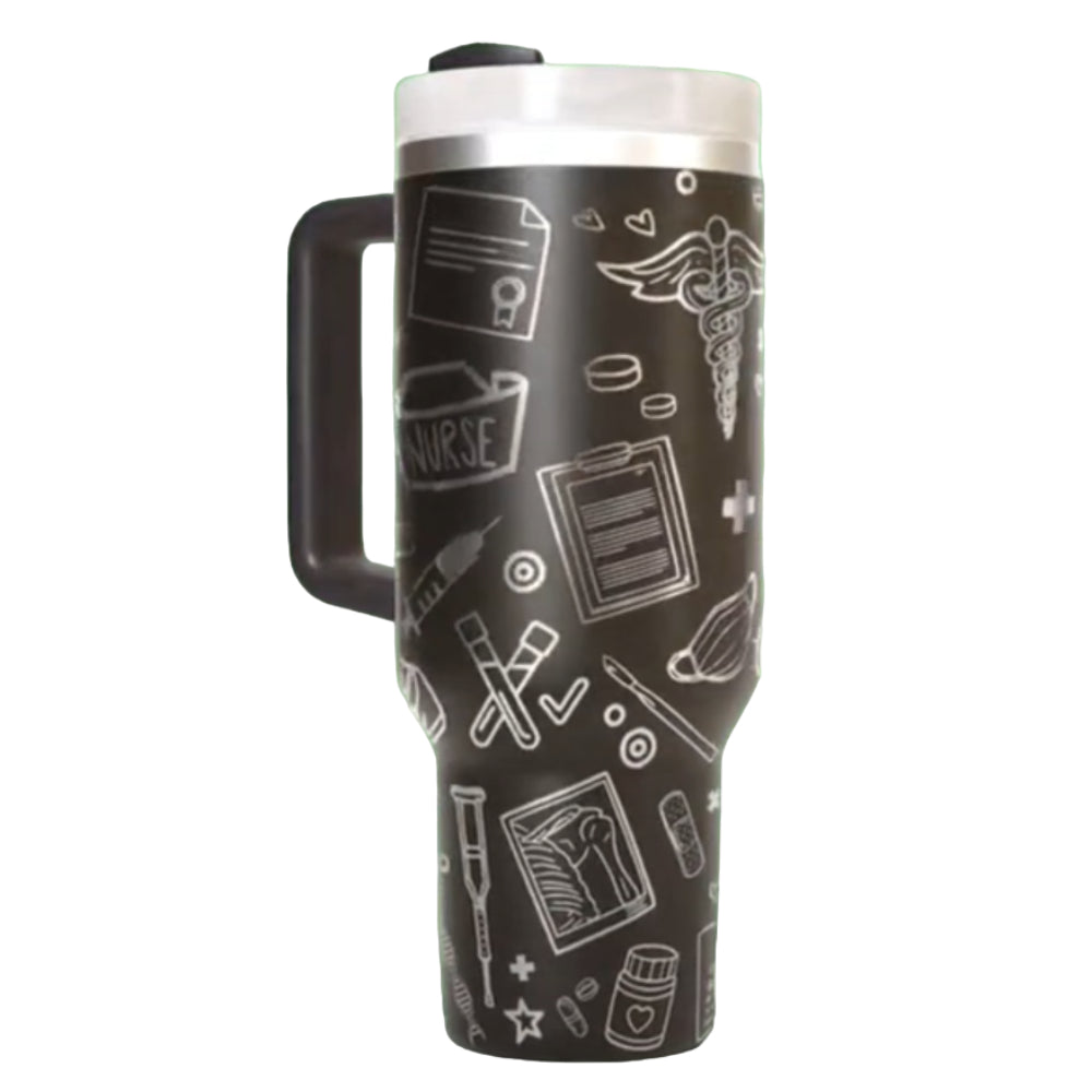 Nurse Engraved Personalized Travel Tumbler - Grafton Collection product image