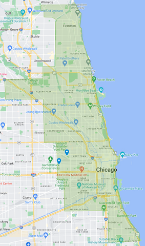 Chicago Delivery Zone