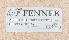 Fennek scissor maker sign