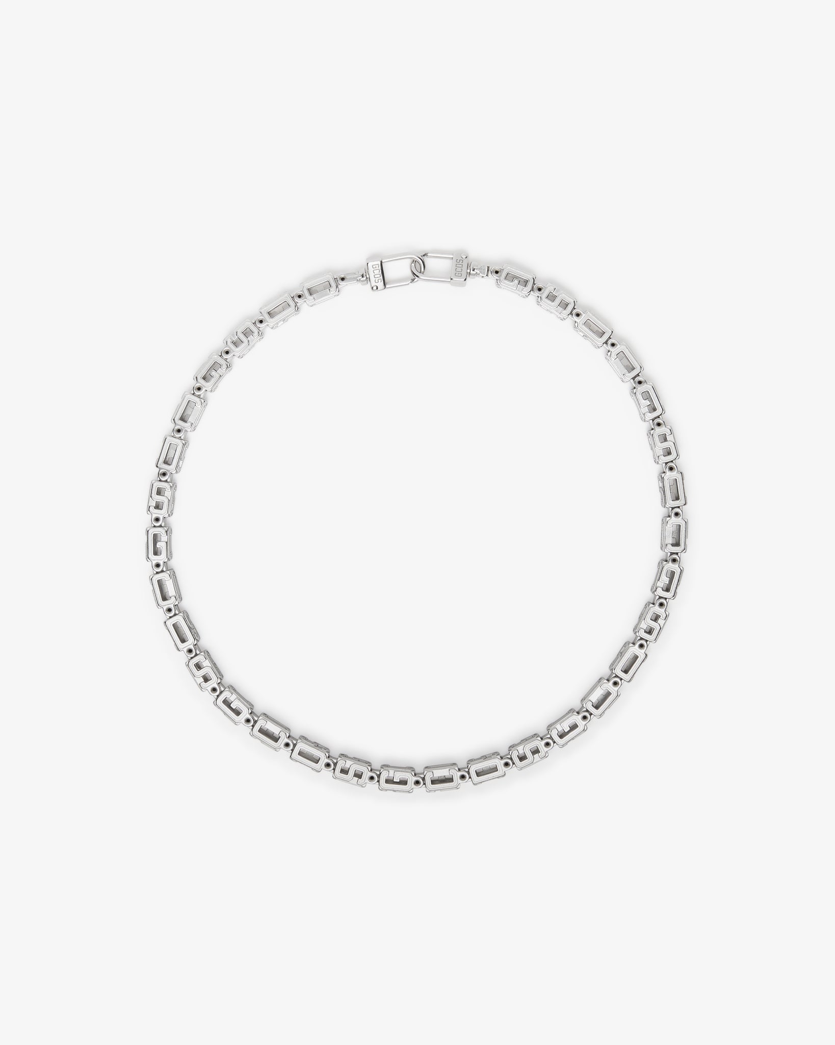 Logo Chain Necklace : Women Accessories Silver |GCDS®