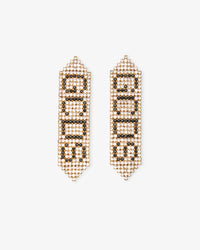 Bling Logo Earrings