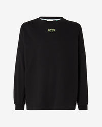 Eco Logo Long Sleeves T-shirt | Men T-shirts Lime | GCDS