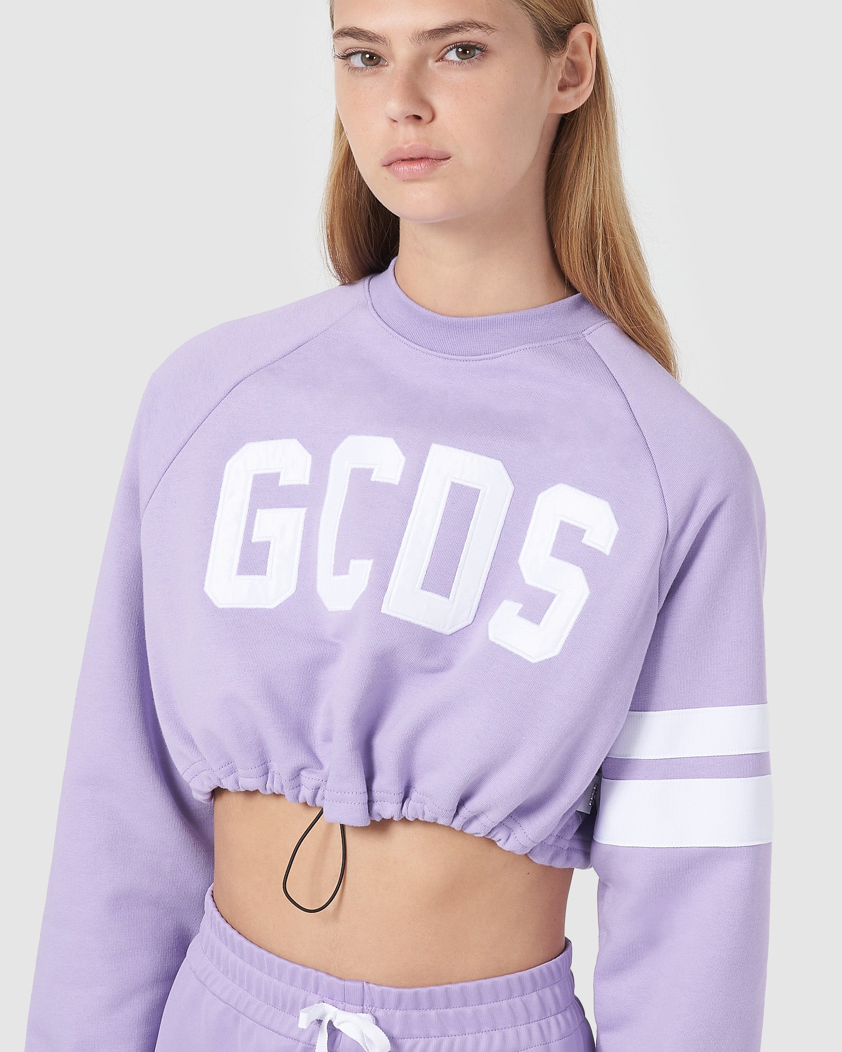 GCDS - Logo Cropped Sweatshirt