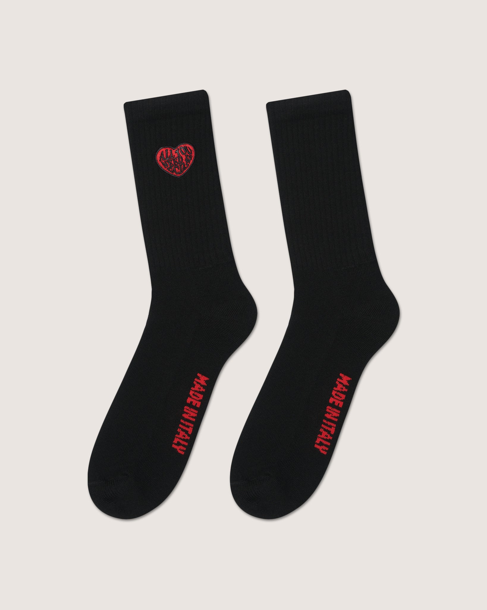 Lovely All U socks: Socks Black | GCDS