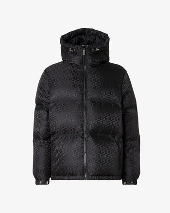 monogram puffer jacket